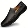 Men's Leather Business Casual Slip-On Shoes